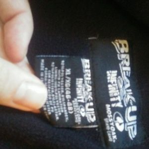 Break up infinity mossy oak jacket